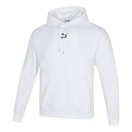 PUMA: Белая толстовка 