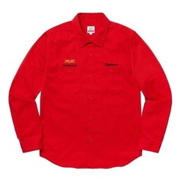 Supreme: Красная рубашка  Honda Fox Racing