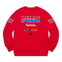 Supreme: Красная толстовка  Honda Fox Racing