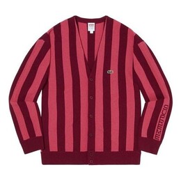 Supreme: Куртка  Lacoste в полоску