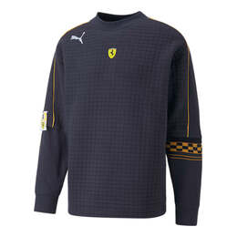 PUMA: Синий свитер  Ferrari