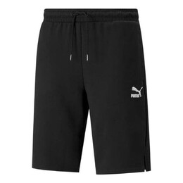 PUMA: Чёрные шорты  Classics