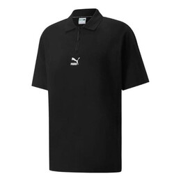 PUMA: Чёрная футболка 