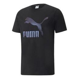 PUMA: Чёрная футболка  Classics