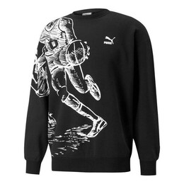 PUMA: Чёрная толстовка 