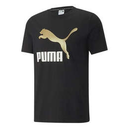 PUMA: Чёрная футболка  Classics