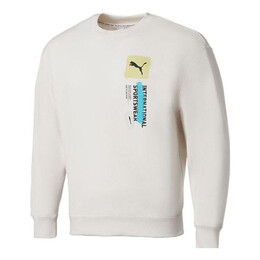 PUMA: Белый свитер  International