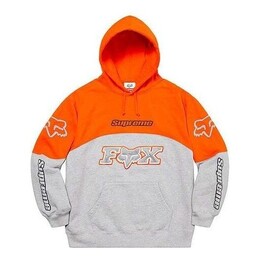 Supreme: Толстовка  Fox Racing с капюшоном