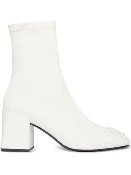 Courrèges: Белые ботинки 
