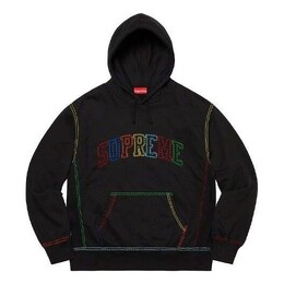 Supreme: Толстовка  Big Stitch с капюшоном