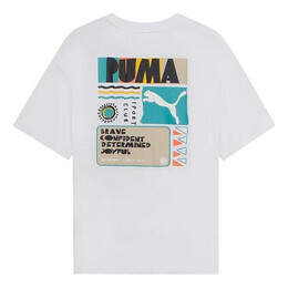 PUMA: Белая футболка 