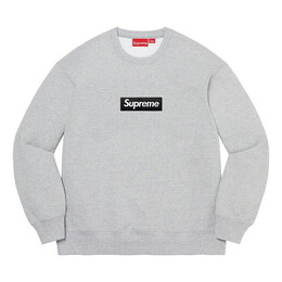 Supreme: Чёрный свитер  Box Logo
