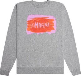 Marni: Серая толстовка 