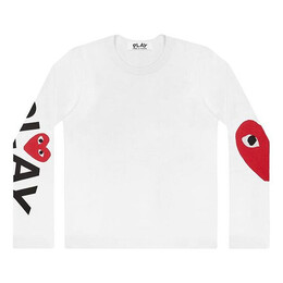 Comme Des Garçons Play: Футболка с длинным рукавом 