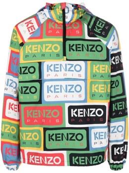 Kenzo: Куртка с воротником 