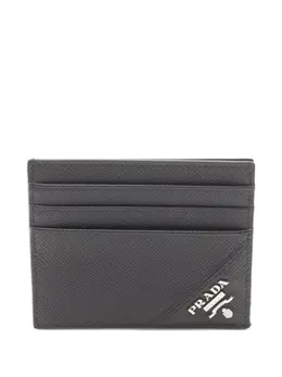 Prada Pre-Owned: Чёрный картхолдер 