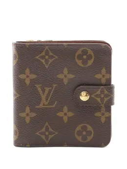 Louis Vuitton Pre-Owned: Коричневый кошелёк 