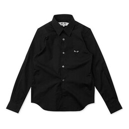 Comme Des Garçons Play: Чёрная рубашка 