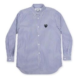 Comme Des Garçons Play: Чёрная рубашка 