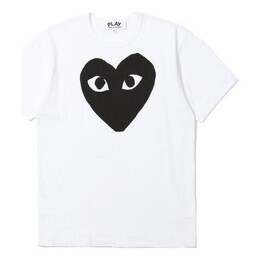 Comme Des Garçons Play: Чёрная футболка  Heart