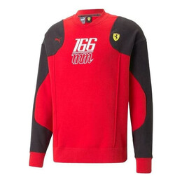 PUMA: Красный свитер  Ferrari