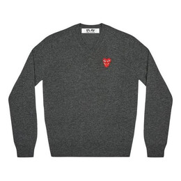 Comme Des Garçons Play: Свитер с v-образным вырезом 