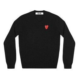Comme Des Garçons Play: Свитер с v-образным вырезом 