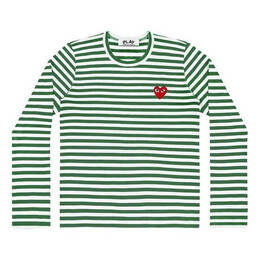 Comme Des Garçons Play: Футболка в полоску 