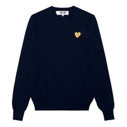 Comme Des Garçons Play: Свитер с v-образным вырезом 