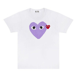Comme Des Garçons Play: Красная футболка  Heart