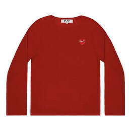 Comme Des Garçons Play: Красный свитер 