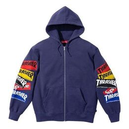 Supreme: Многоцветная толстовка  Thrasher
