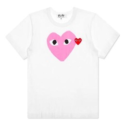 Comme Des Garçons Play: Красная футболка  Heart