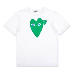 Comme Des Garçons Play: Голубая футболка  Heart