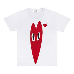 Comme Des Garçons Play: Длинная футболка  Heart