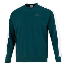 PUMA: Зелёный свитер 
