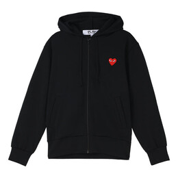Comme Des Garçons Play: Толстовка  Heart с капюшоном