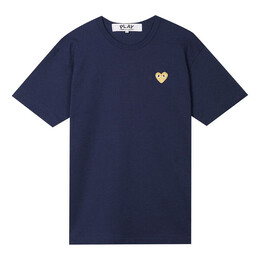 Comme Des Garçons Play: Синяя футболка  Heart