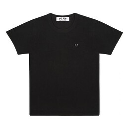 Comme Des Garçons Play: Чёрная футболка 