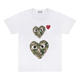 Comme Des Garçons Play: Футболка с коротким рукавом 