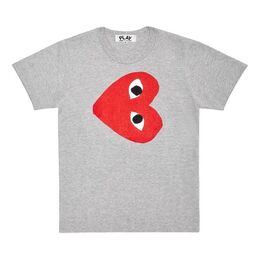 Comme Des Garçons Play: Красная футболка 