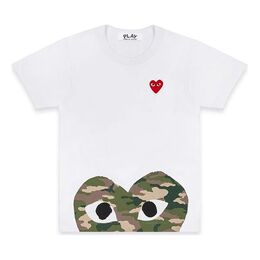 Comme Des Garçons Play: Футболка  Heart с коротким рукавом