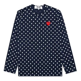 Comme Des Garçons Play: Футболка с длинным рукавом 
