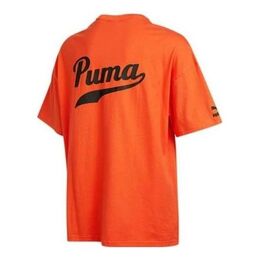 PUMA: Оранжевая футболка 