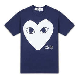 Comme Des Garçons Play: Белая футболка  Heart
