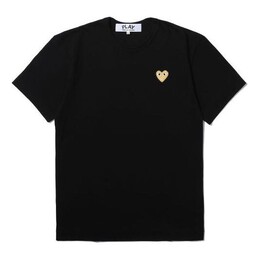 Comme Des Garçons Play: Чёрная футболка  Heart