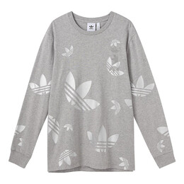 Adidas: Белая футболка  Trefoil