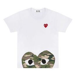 Comme Des Garçons Play: Футболка  Heart с коротким рукавом