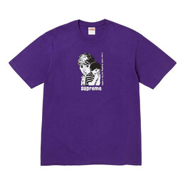Supreme: Фиолетовая футболка 