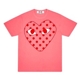 Comme Des Garçons Play: Футболка в горошек 